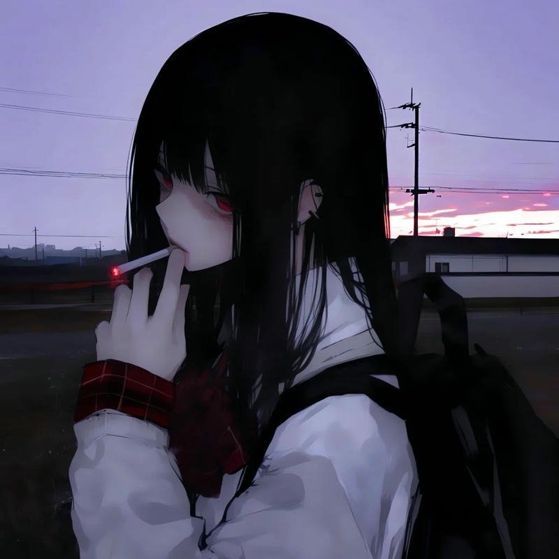 Avatar anime nữ ngầu lạnh lùng 8