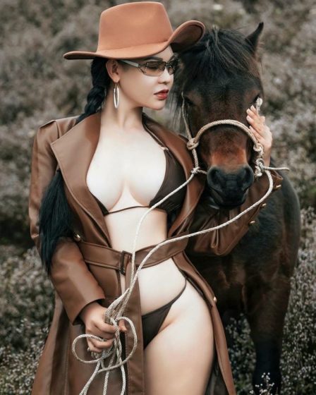 anh nguyen ngoc kim thao bikini body noi bat