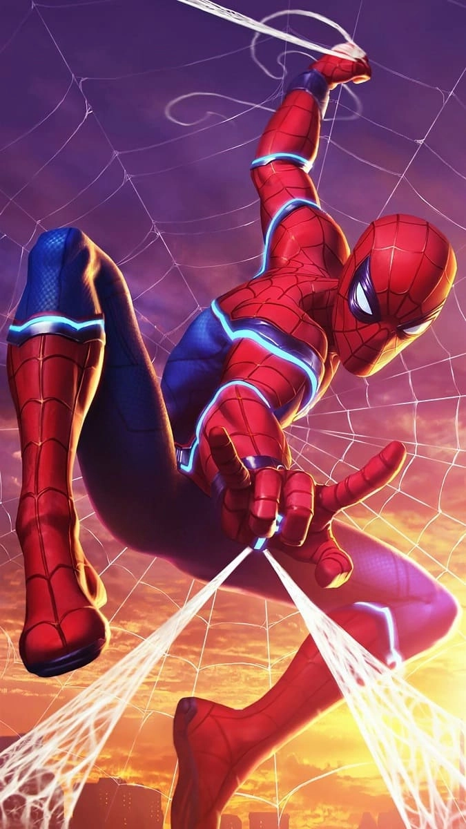 hinh nen dien thoai spider man 001