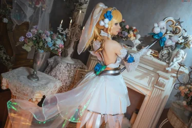 Nekokoyoshi cosplay Lux League of Legends 1 result