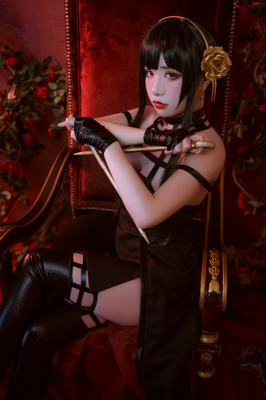 Nekokoyoshi cosplay Yor Forger 3