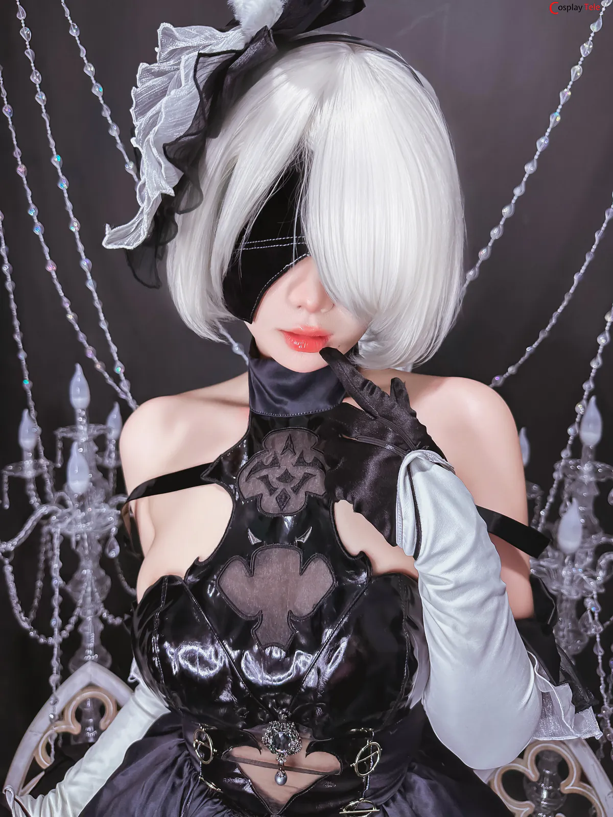 Pyoncos cosplay 2B NierAutomata 1 result