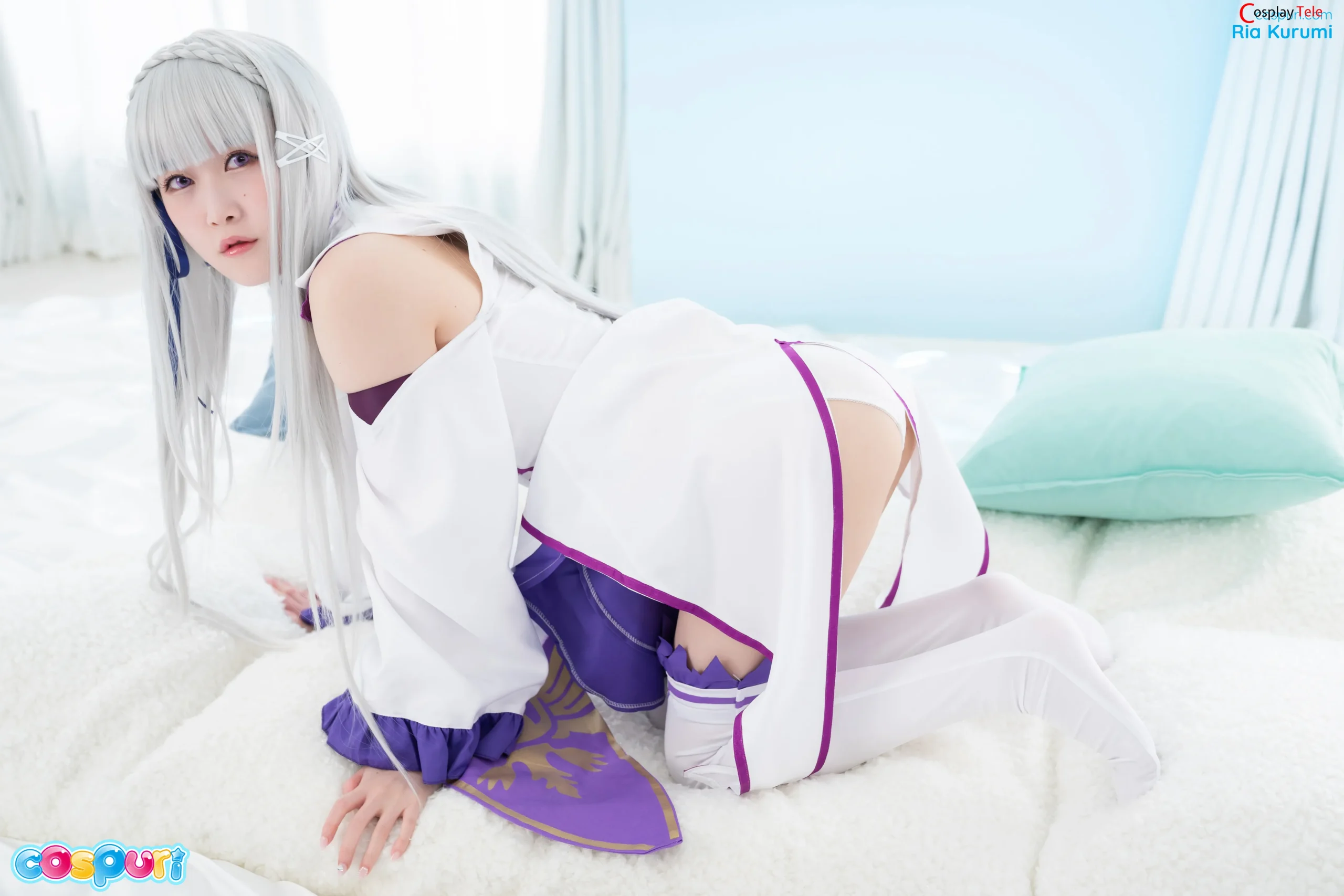 Ria Kurumi cosplay Emilia 16