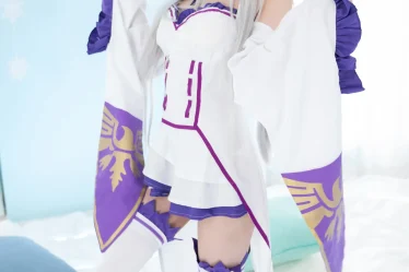 Ria Kurumi cosplay Emilia ReZero 1 result scaled 2