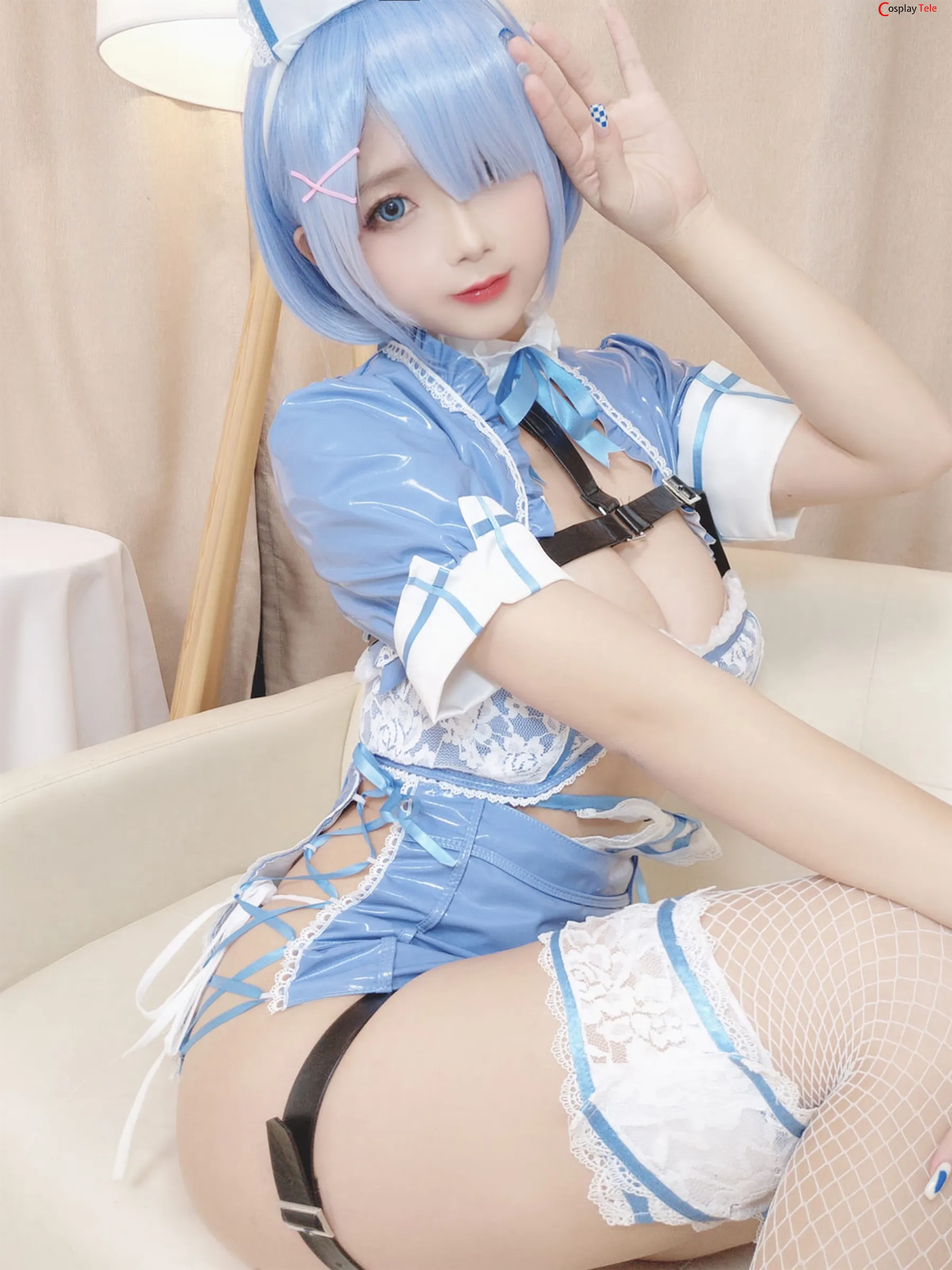 Rinaijiao cosplay Rem Nurse 68