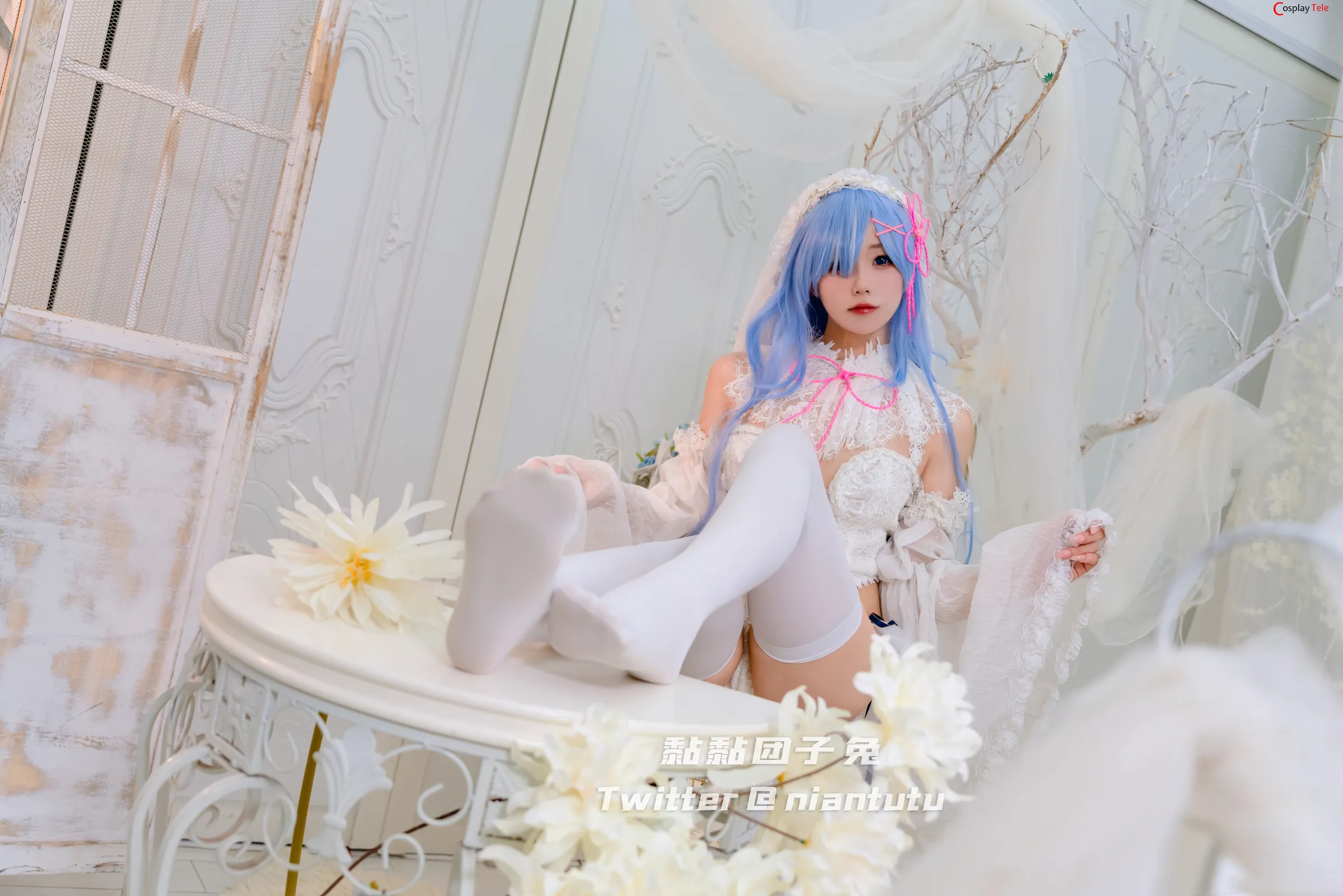 Yaokoututu cosplay Rem Bride 10