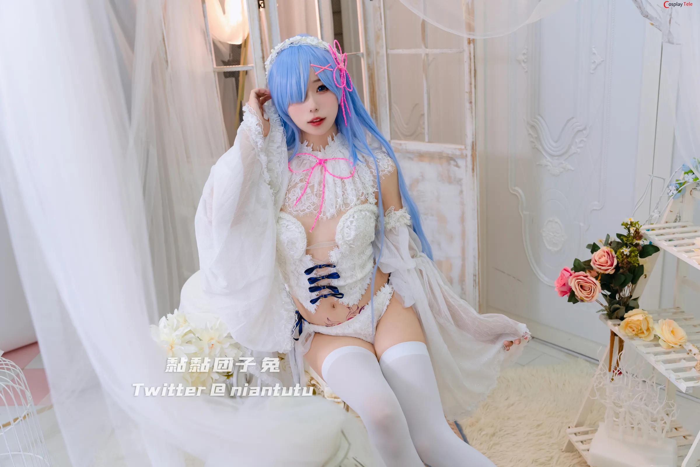 Yaokoututu cosplay Rem Bride 15