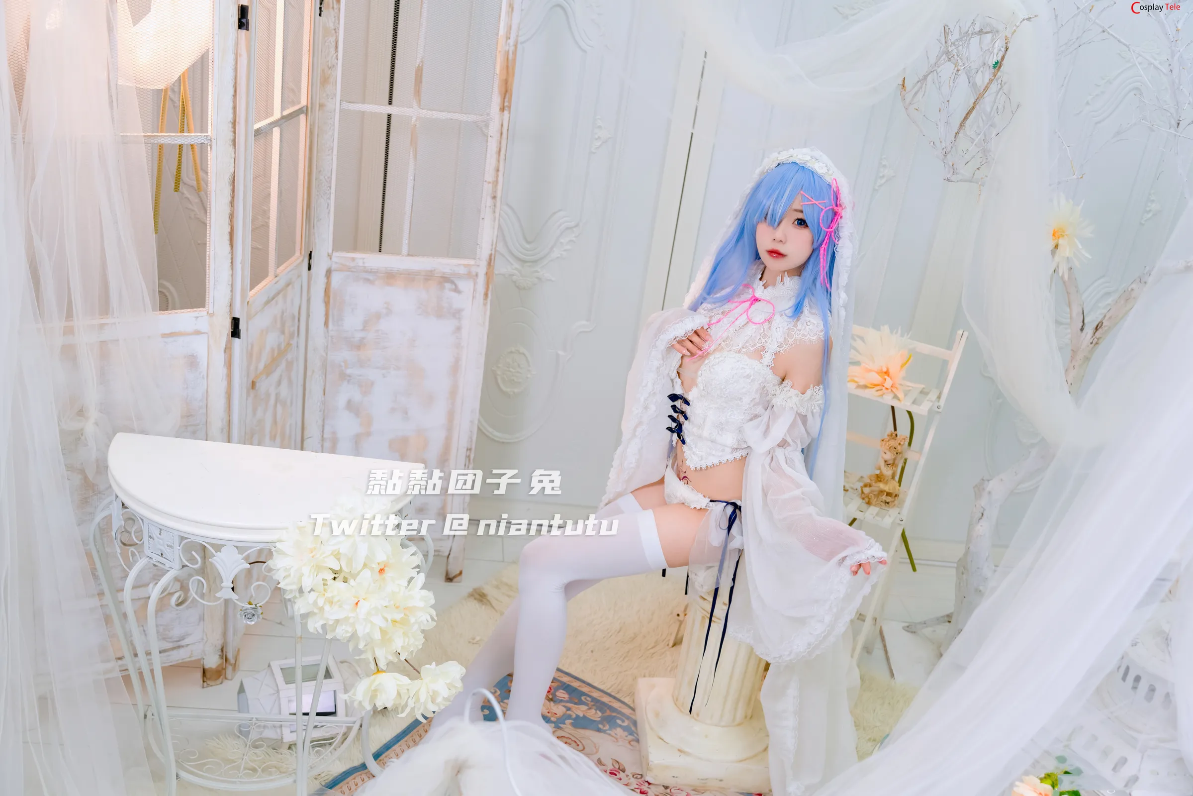 Yaokoututu cosplay Rem Bride 3
