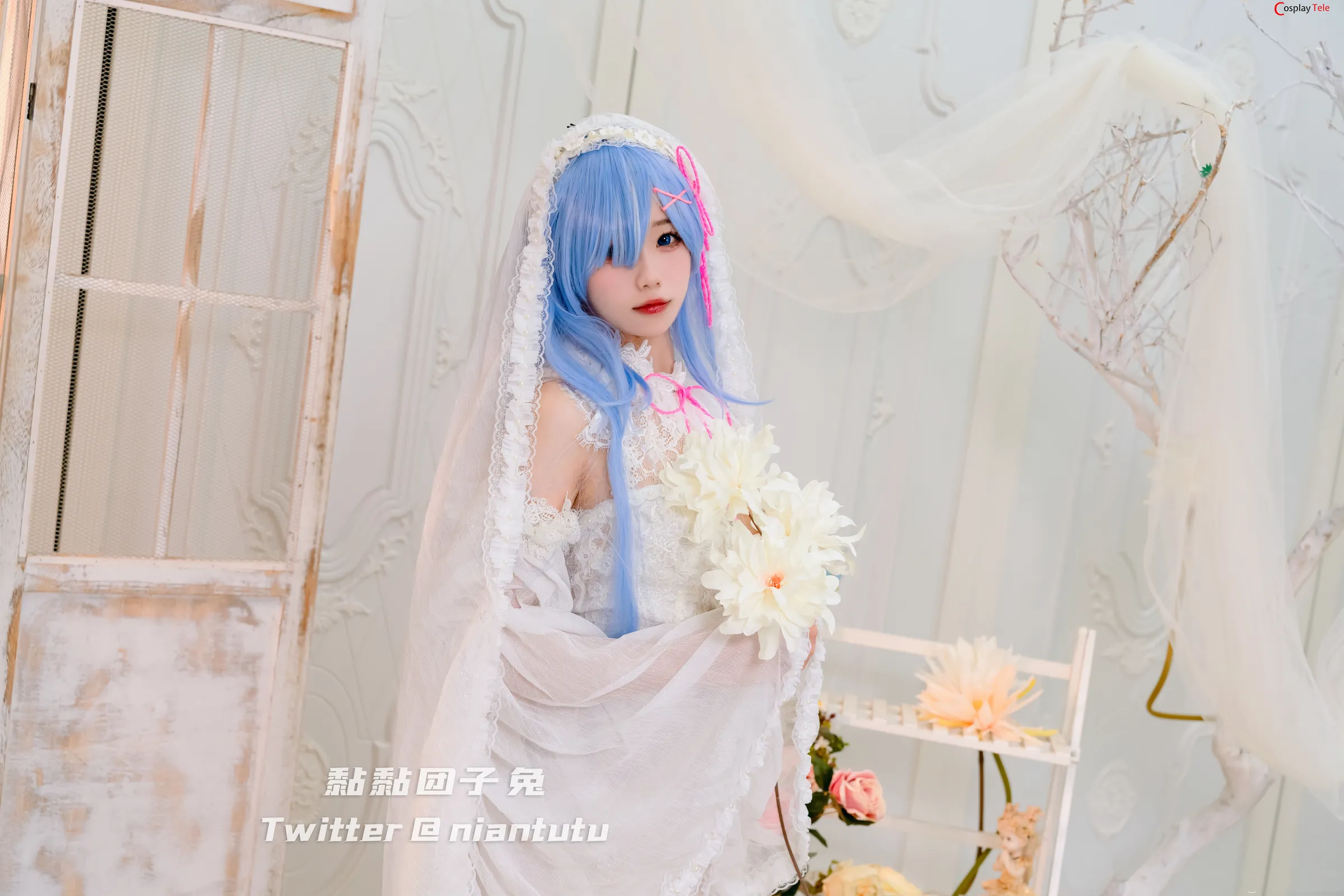 Yaokoututu cosplay Rem Bride 5
