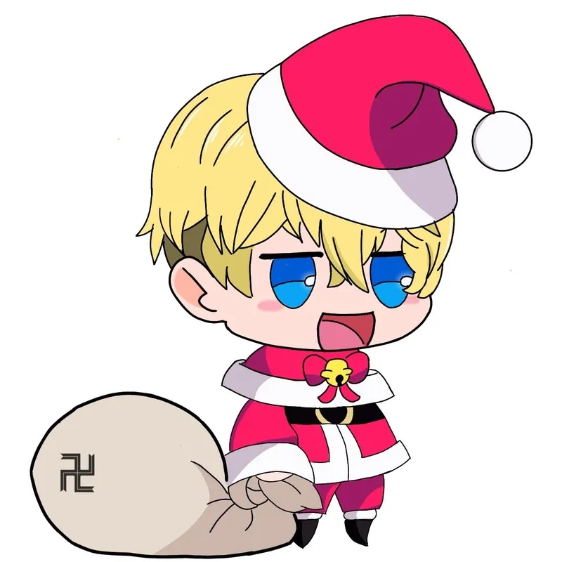 ảnh chibi giáng sinh 3