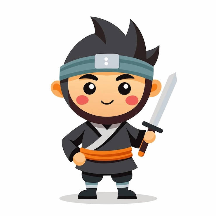 ảnh chibi samurai 12