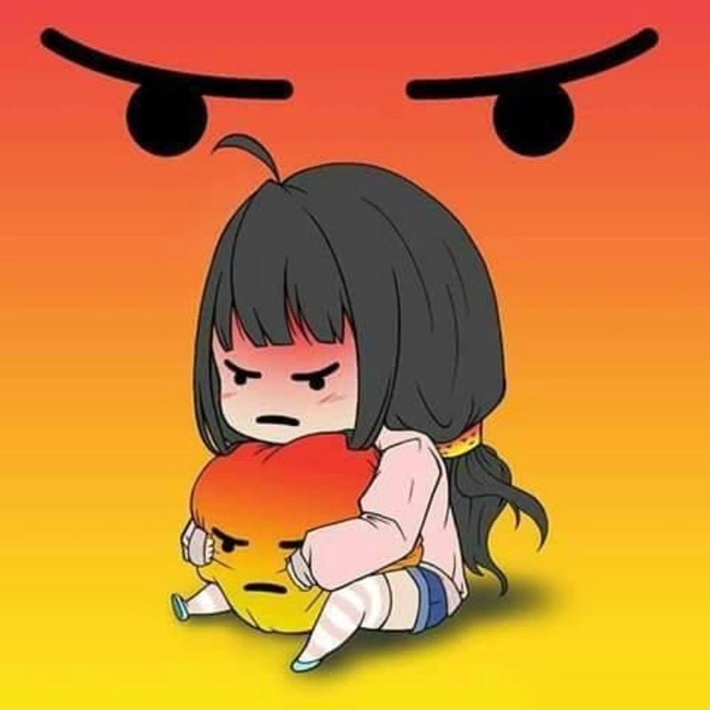 ảnh meme dỗi 3