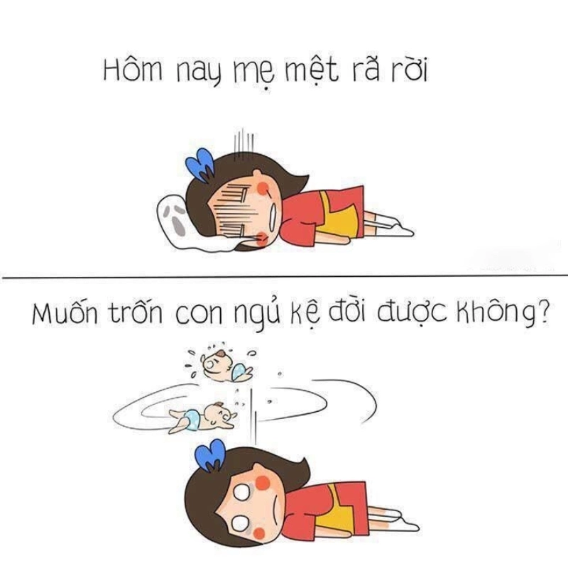 meme mệt mỏi 11