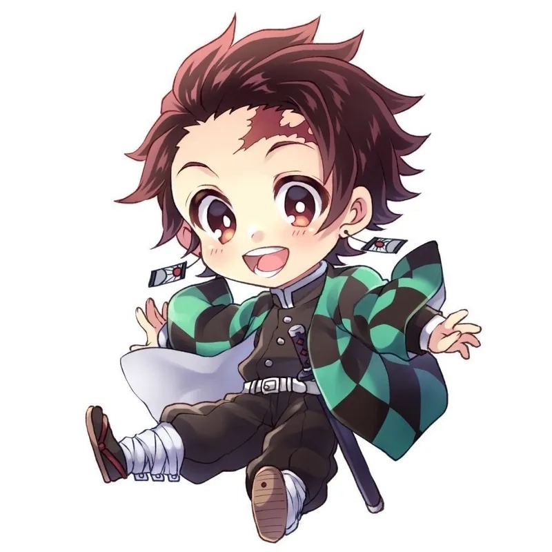 ảnh Tanjiro chibi 12