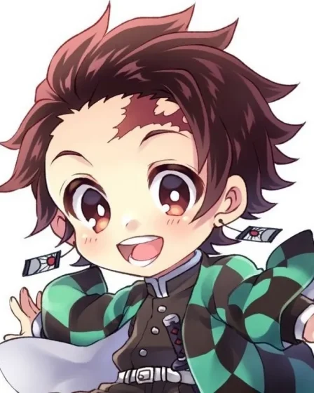 anh tanjiro chibi 38