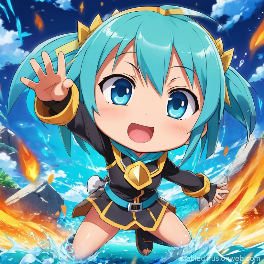 Aqua chibi 13