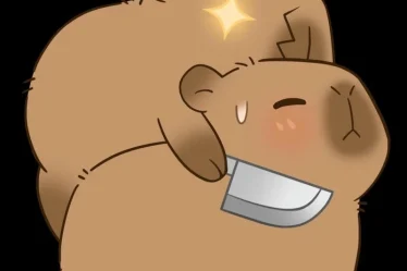 hinh anh capybara chibi 21