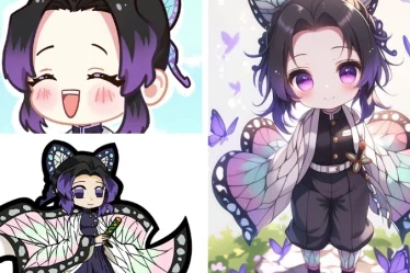 hinh anh shinobu chibi