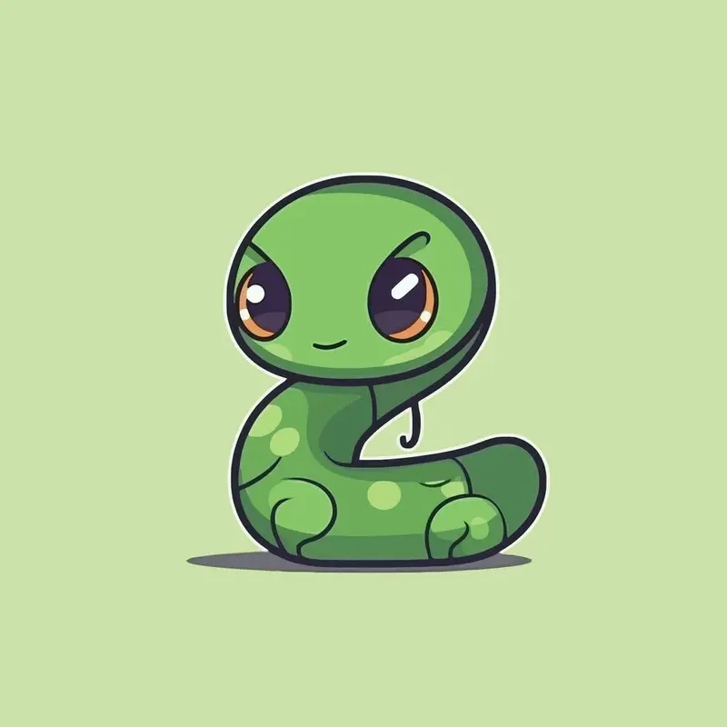 rắn chibi 2