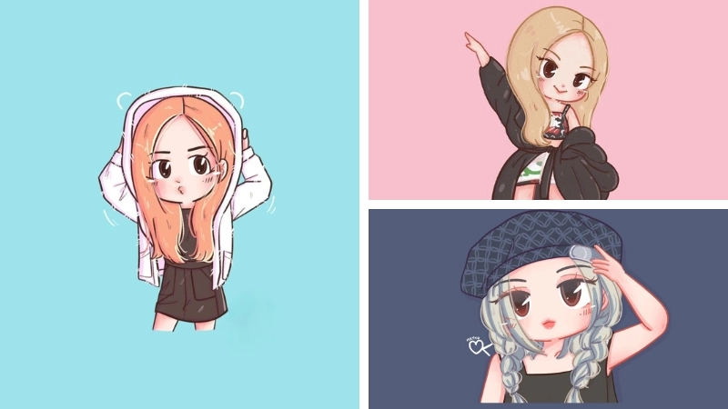 rose chibi