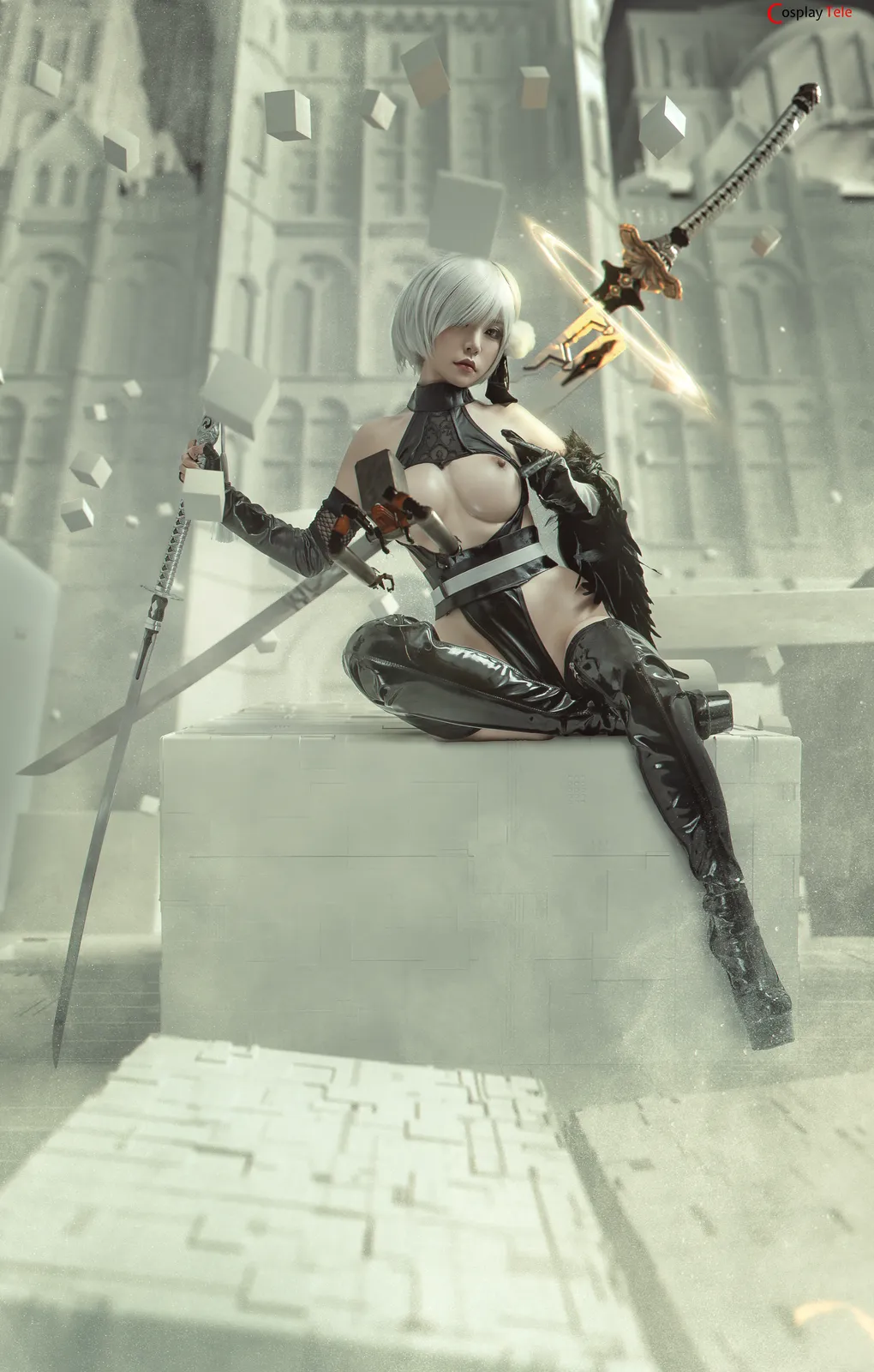 Nekokoyoshi cosplay 2B 41