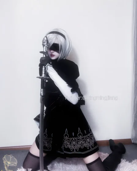 QingmingJiang cosplay 2B NierAutomata 1 result