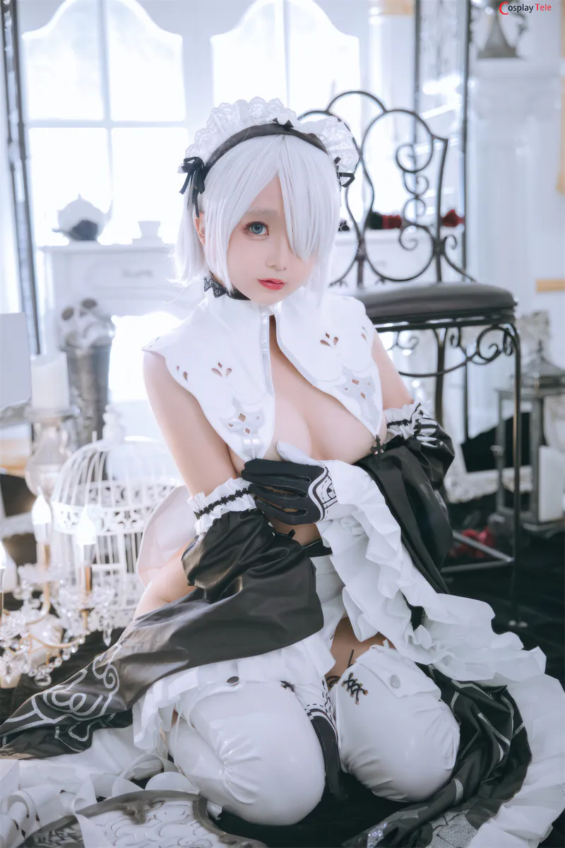 Rinaijiao cosplay 2B Milk Maid NierAutomata 1 result