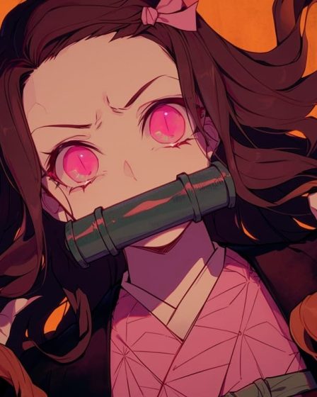 anh anime nezuko cute